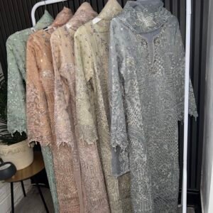 Chantelle coral peach 3 piece suit small