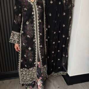 Ethnc inspired sharara 4 piece suit