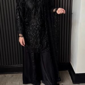 Swan Black ready to wear 3 piece suit