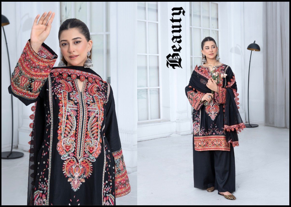 Shajhan ready to wear 3 piece suit